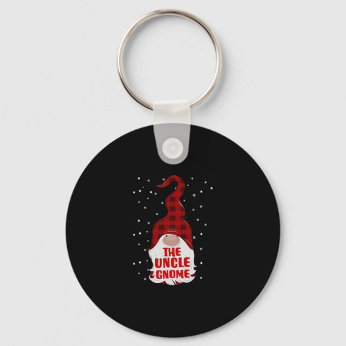 Tu Uncle Gnome Christmas Family Matching Gift Red Keychain