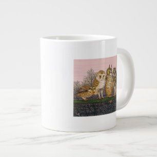Tu-whit Tu-whooing Large Coffee Mug