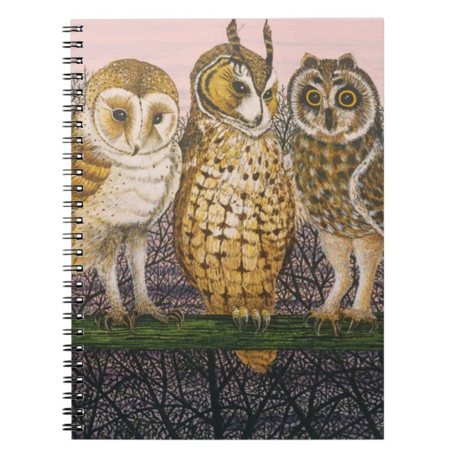 Tu-whit Tu-whooing Notebook (Front)