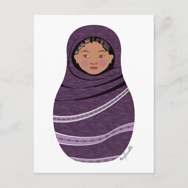 Tuareg Matryoshka Postcard (Front)