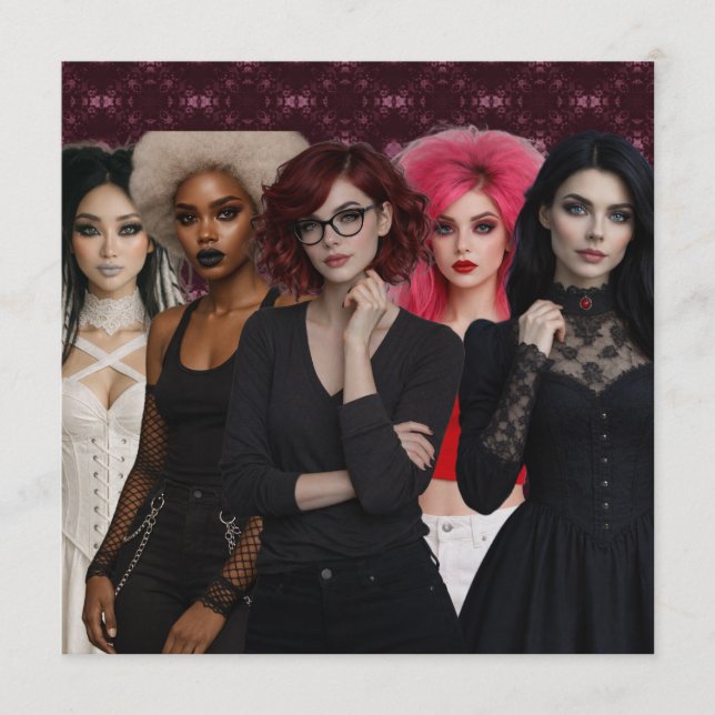 Tub Truffles Cast Holiday Card (Front)