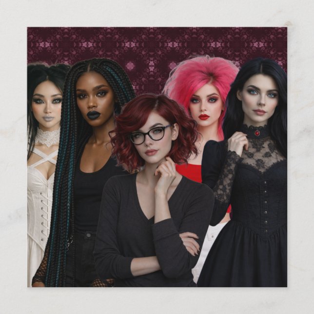 Tub Truffles Cast Holiday Card (Front)