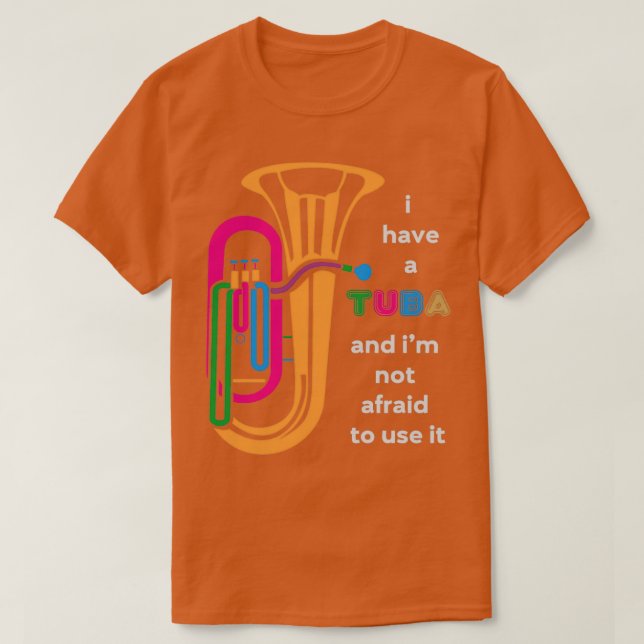 Tuba  (2) T-Shirt (Design Front)