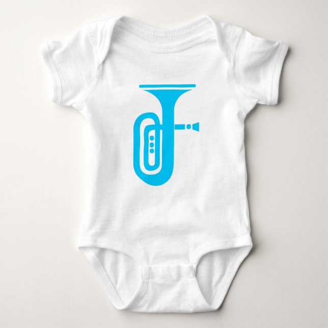 Tuba Baby Bodysuit (Front)
