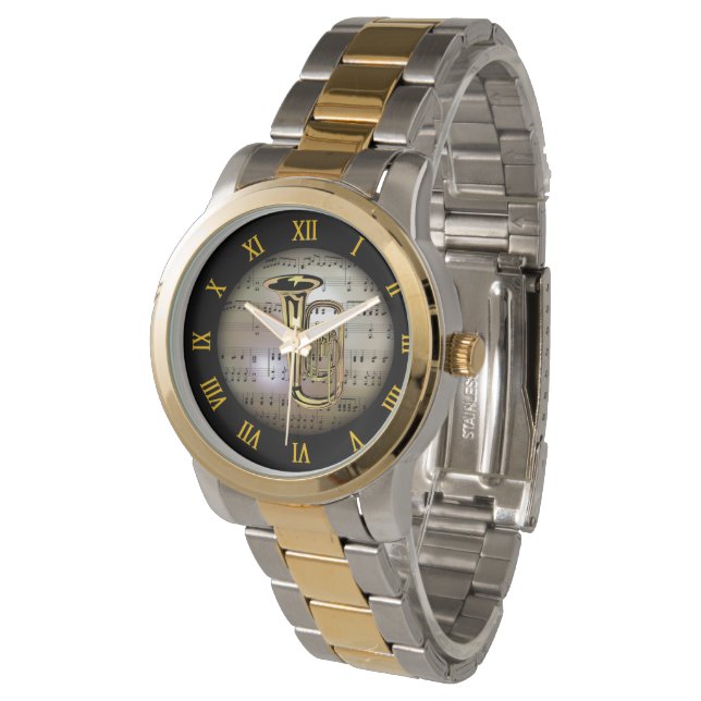 Tuba ~ Background “The Musical Planet” * ~ Watch (Angled)