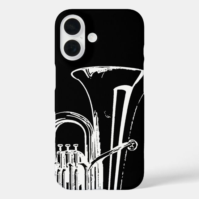 Tuba Case-Mate iPhone Case (Back)