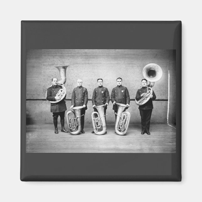 Tuba Cops Magnet (Front)