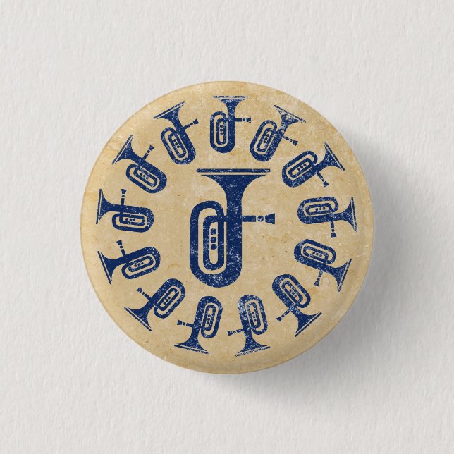 Tuba Dance Button (Front)