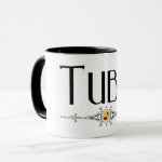 Tuba Decorative Line Musical Instrument