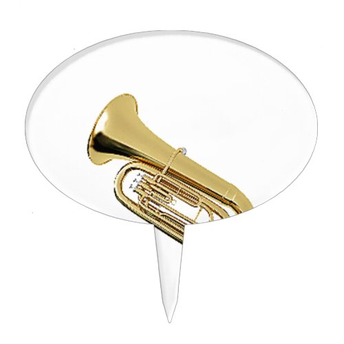 Tuba design gifts and products Cake Topper