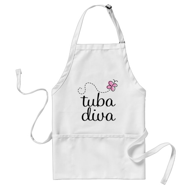 Tuba Diva Adult Apron (Front)