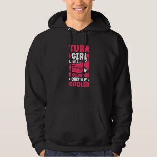 Tuba Girl Tuba Player Hoodie