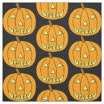 Tuba Halloween Pumpkin Fabric