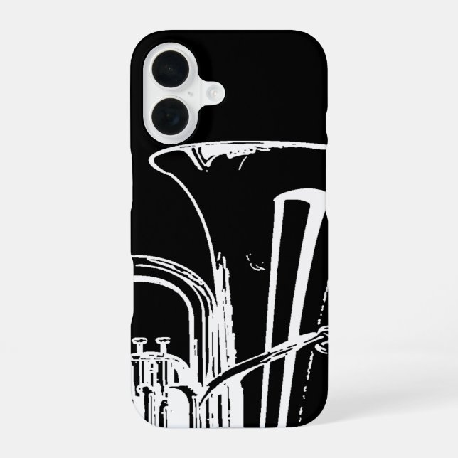 Tuba Iphone Case (Back)