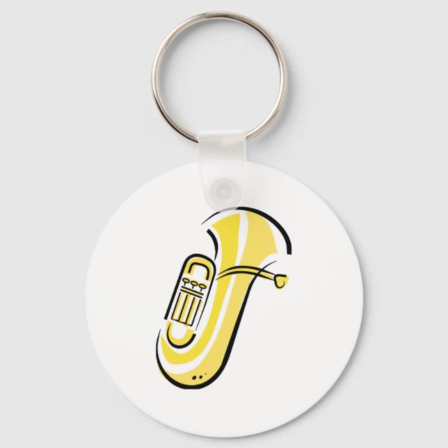 Tuba Keychain (Front)