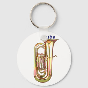 Tuba Keychain