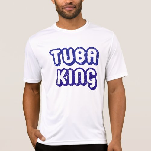 Tuba King Funny Music Tee