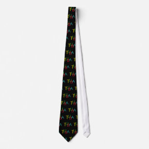 TUBA Letters Neck Tie
