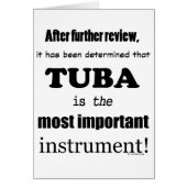 Tuba Most Important Instrument (Front)