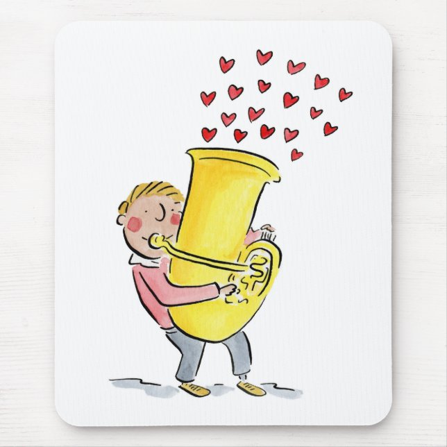 Tuba Mouse Pad (Front)