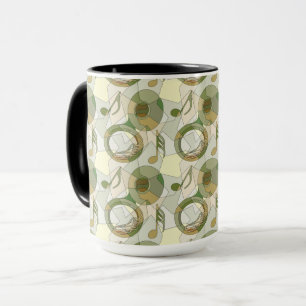 Tuba Music Note Fragments Mug