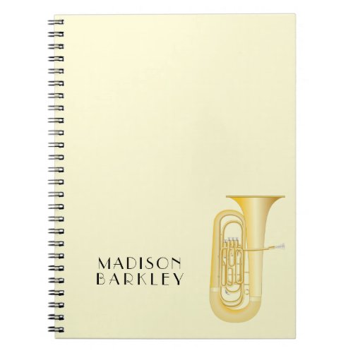 Tuba Musician Band Teacher Notebook