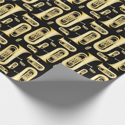 Tuba Musician Band Teacher Wrapping Paper