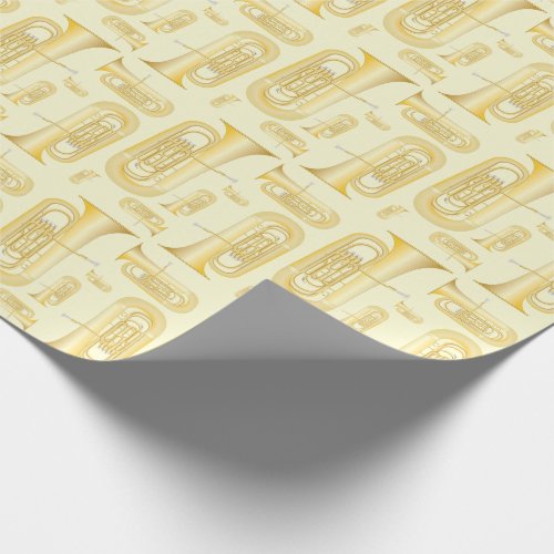 Tuba Musician Band Teacher Wrapping Paper