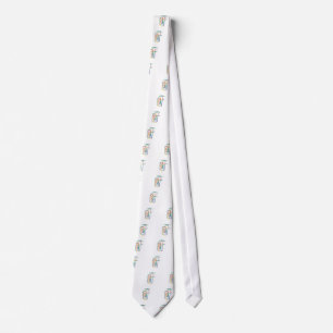 Tuba Outline Neck Tie