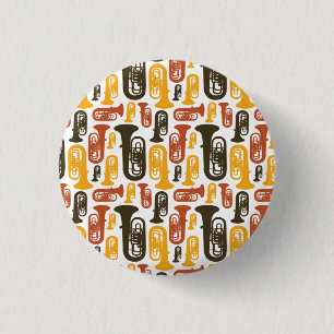 Tuba Pattern Button