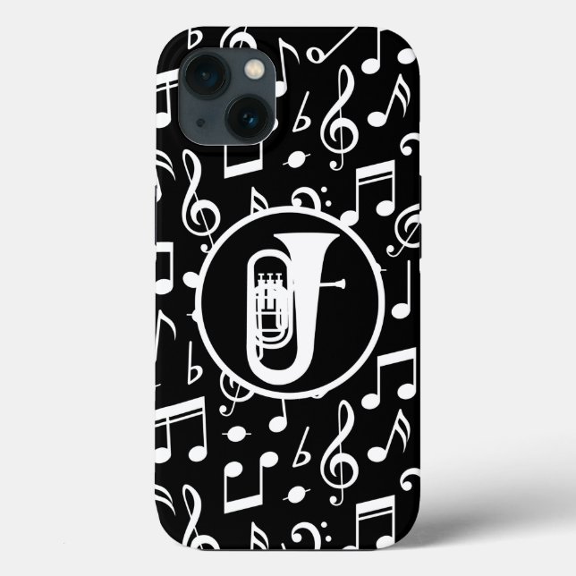 Tuba Player Music Case-Mate iPhone Case (Back)