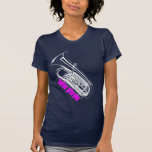 Tuba Player T-shirt at Zazzle