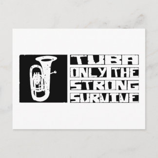 Tuba Survive Postcard