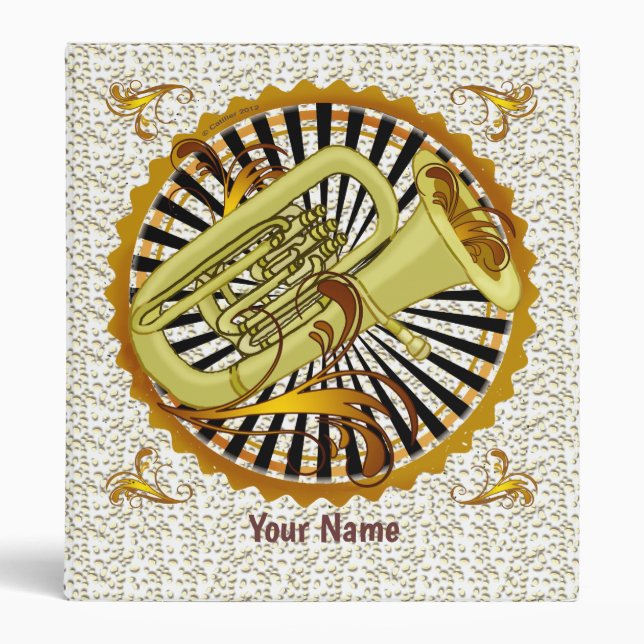 Tuba Swirls binder (Front)