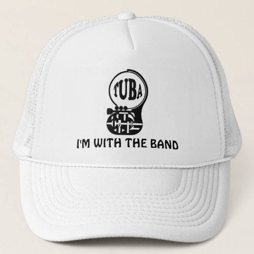 TUBA   Tuba Player Trucker Hat