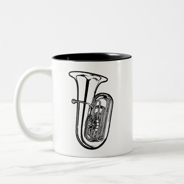 Tuba Two Color Mug (Left)