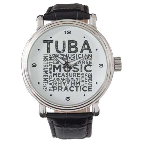 Tuba Typography Watch
