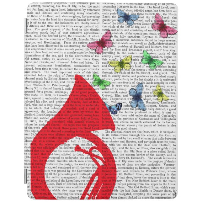 Tuba with Butterflies iPad Air Cover (Front)