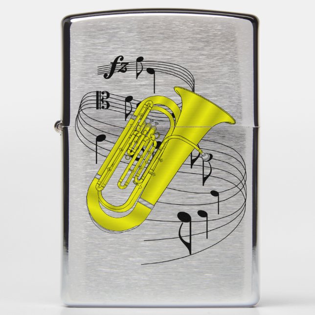 Tuba Zippo Lighter (Front)