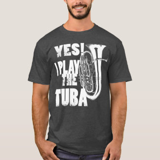 TubaBrass BandOrchestraJazzMusic T-Shirt
