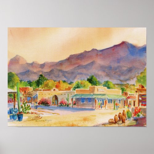 Tubac Founded1752 Canvas Print