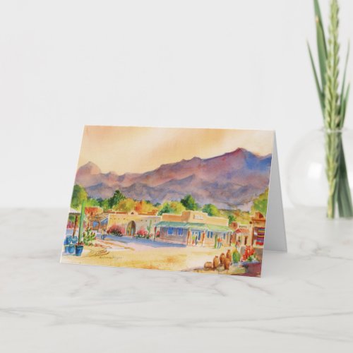 Tubac Founded1752 greeting card