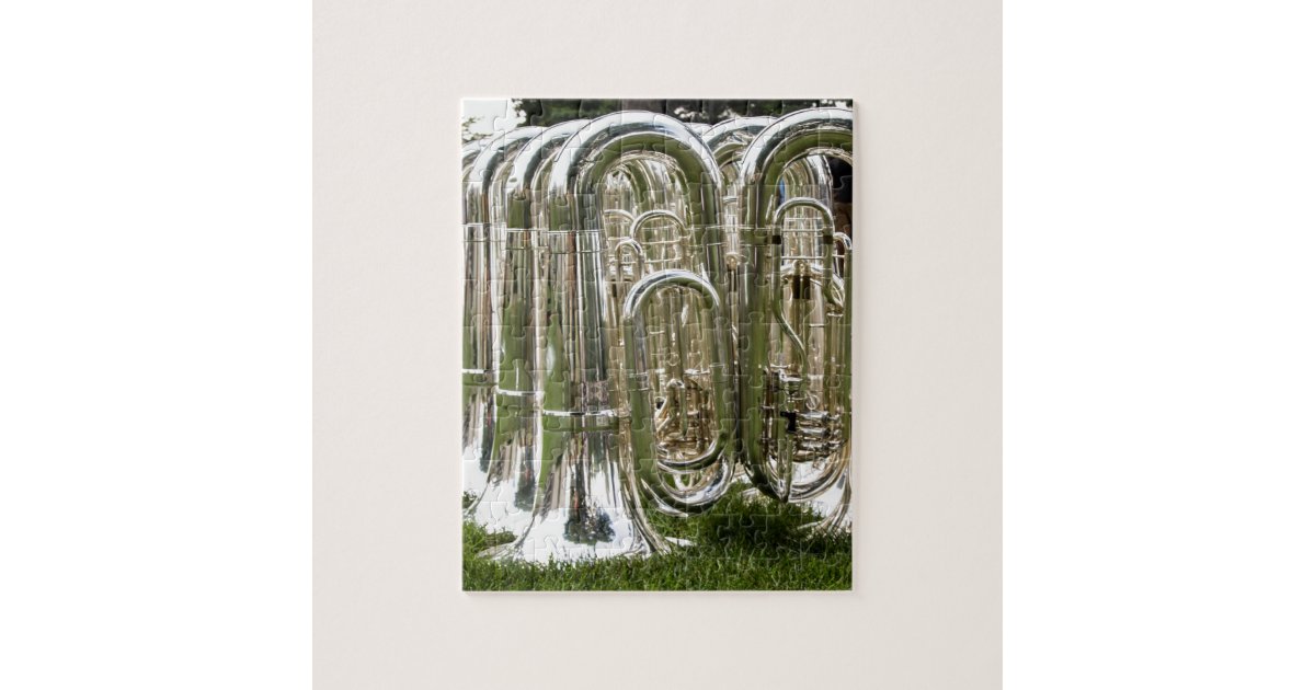 Tubas Jigsaw Puzzle Zazzle