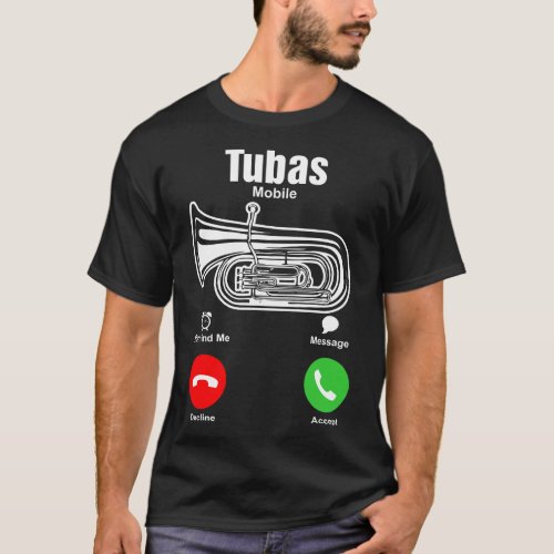 Tubas Mobile Tshirt