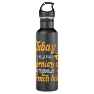 TUBAS. TWELVE TIMES HORNIER FRENCH HORN Gifts1 Stainless Steel Water Bottle