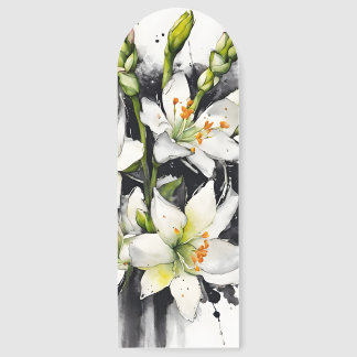 Tuberose - Watercolor flowers Bookmarks