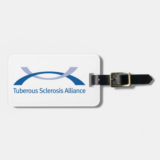 Tuberous Sclerosis Alliance Luggage Tag (Front Horizontal)