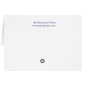 Tubers in the Spring Blank Card (Back Horizontal)