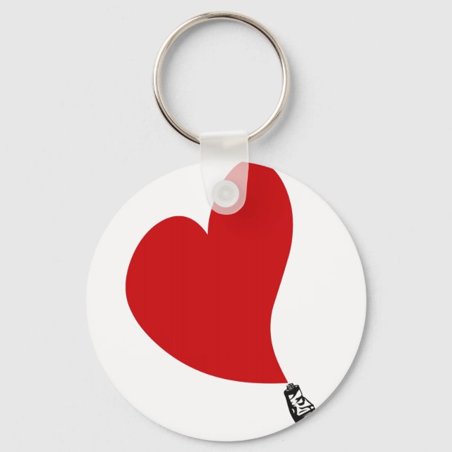 Tubes_of_paint Keychain (Front)