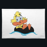 Tubing Duck Placemat<br><div class="desc">Set a welcoming tone in your baby's bath with this beautiful bathroom design!</div>